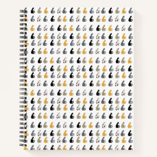 Kitty Cats Spiral notebook