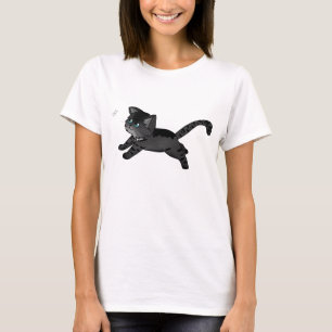 Kitty Chasing After A Moth T-Shirt
