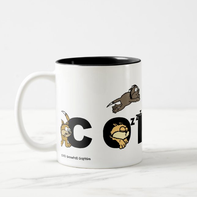 Kitty Coffee Mug (Left)