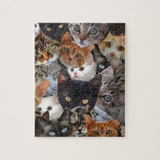 Kitty Collage Jigsaw Puzzle