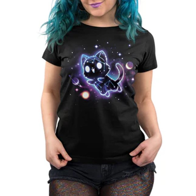 Kitty Constellation Celestial Cat Cosmos Space T-Shirt (Creator Uploaded)