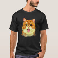 Kitty Face Happy Meowentine's Day Funny Valentine'