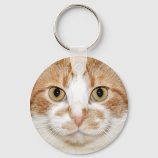 Kitty face key ring
