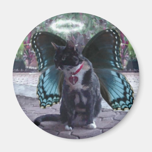 Kitty Fairy Angel Kelly Magnet (Front)