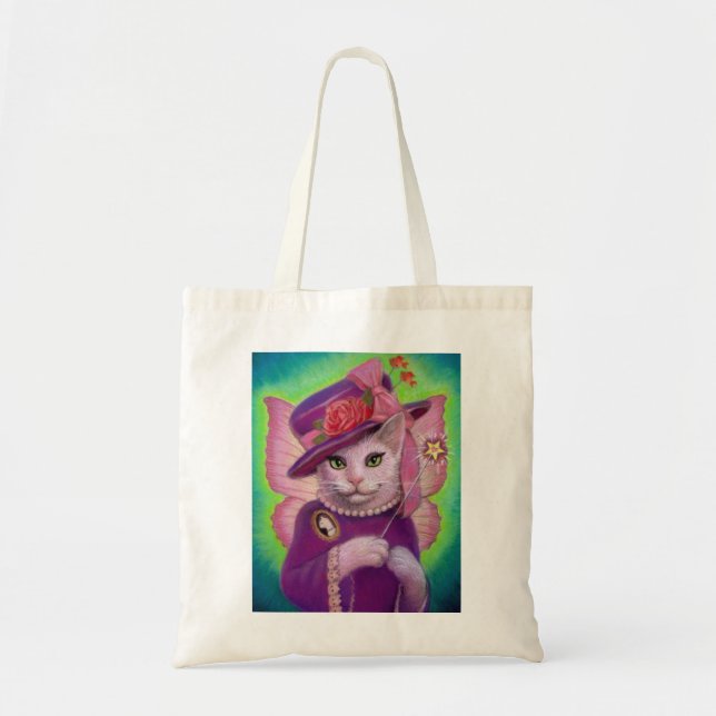Kitty Fairy Godmother Tote Bag (Front)