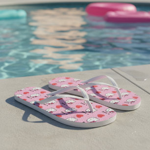 Kitty Flip Flops