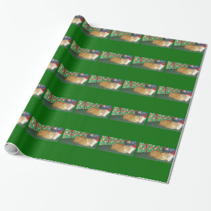 Kitty For Christmas Wrapping Paper