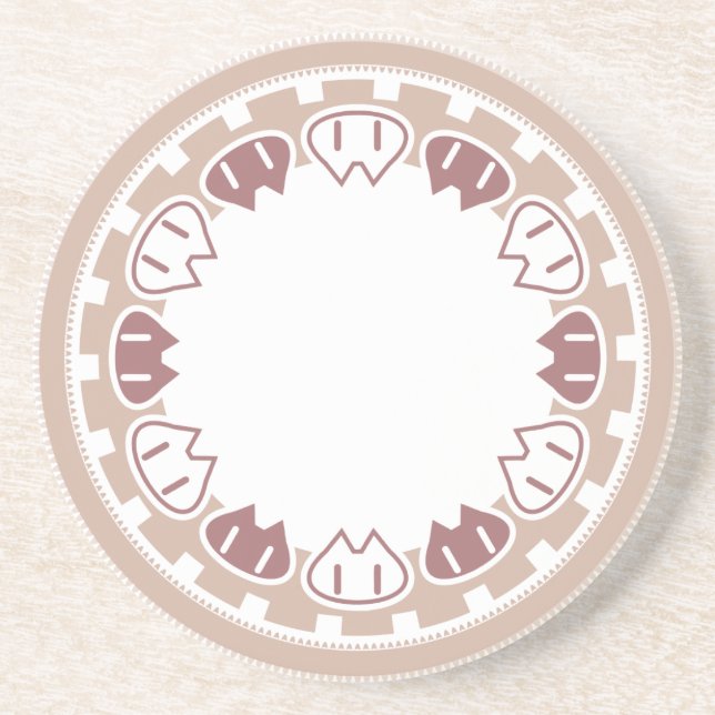 "KITTY GARLAND"coaster Coaster (Front)