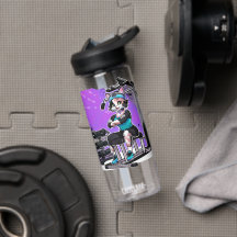 Kitty Gurl Purple Camelbak Water Bottle