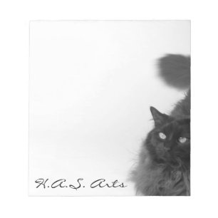 Kitty haiku notepad
