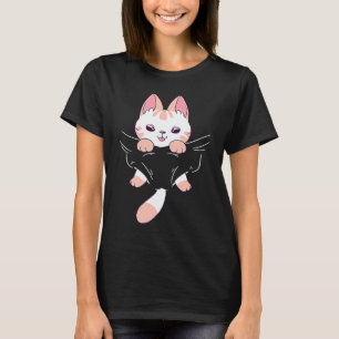 Kitty in Pocket Cat T-Shirt