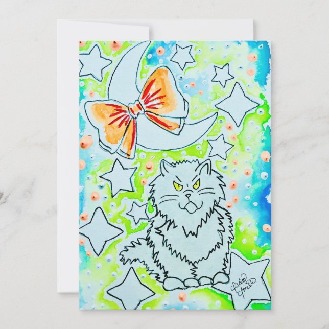 Kitty Invitation (Front)