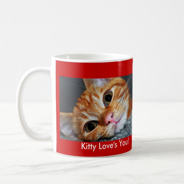 Kitty Kat Coffee Mug (Left)
