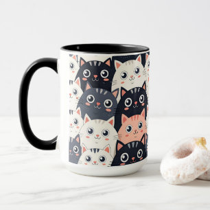 Kitty Kat Kaleidoscope Mug