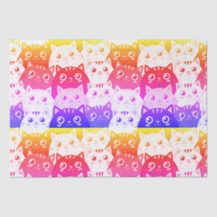 Kitty Kat Kaleidoscope Tissue Paper