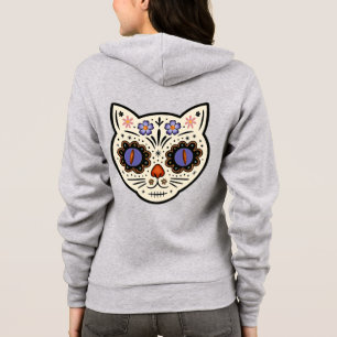 Kitty Kat Sugar Skull Hoodie