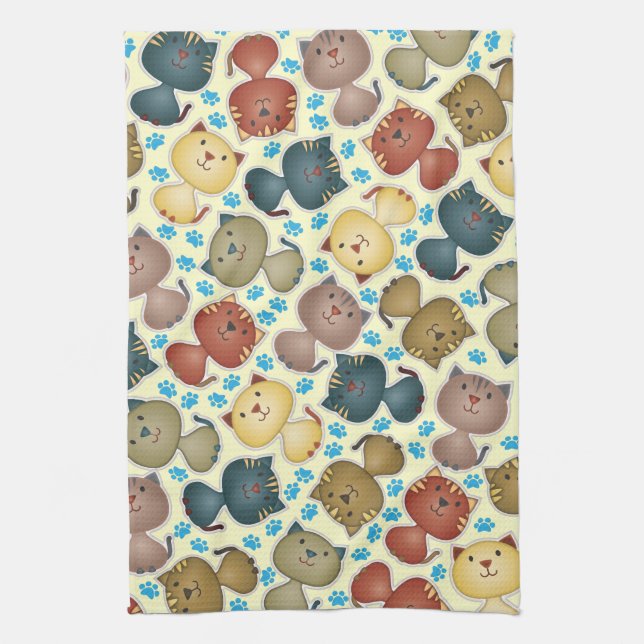 Kitty Kats Kitchen Towel (Vertical)