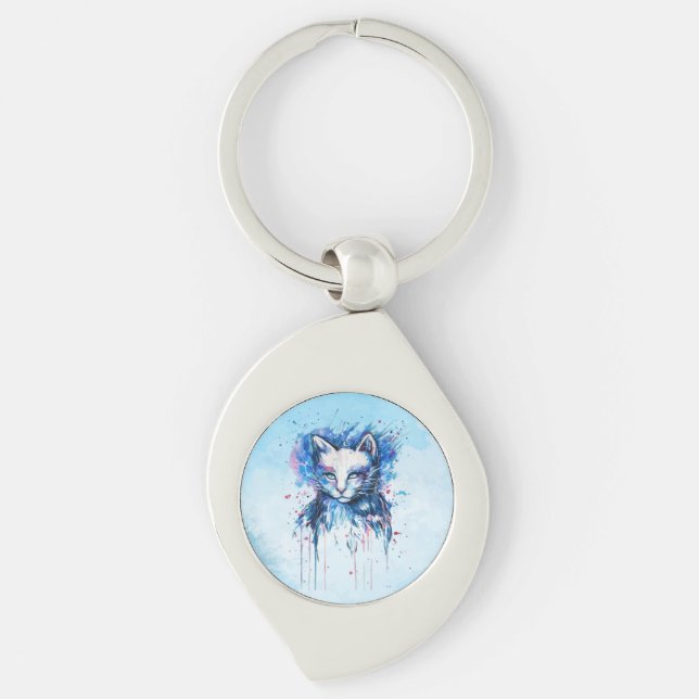 Kitty Key Ring (Front)