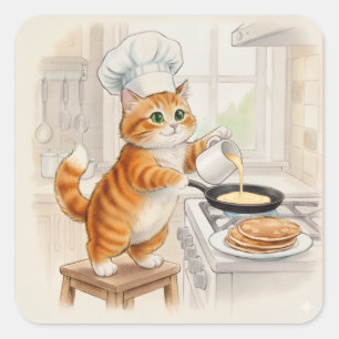 Kitty Kitchen, Stickers