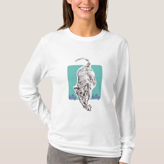 Kitty-Kitty cat T-Shirt (Front)
