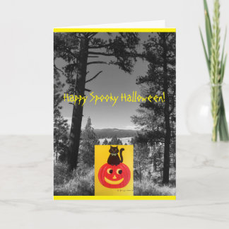 Kitty Kitty ~ Happy Halloween Card