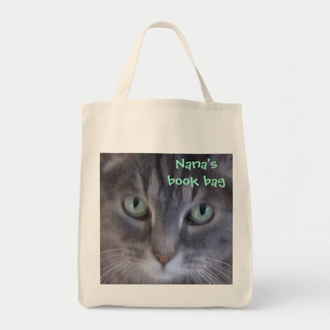 Kitty, Kitty Oil Painting Book Bag (Front)