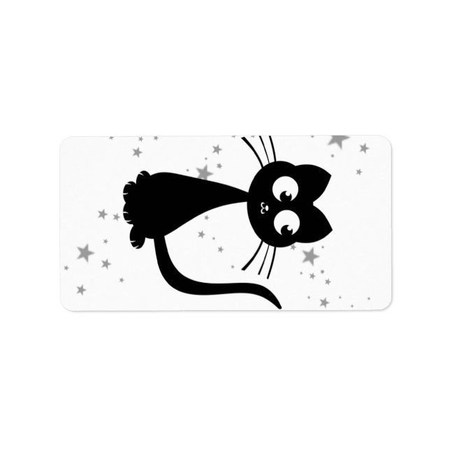 Kitty Kuro Label (Front)