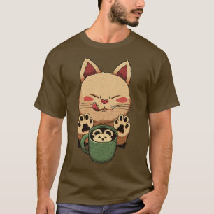 Kitty Latte Little Mouse by Tobe Fonseca T-Shirt