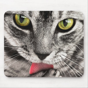 Kitty Lick Mouse Mat
