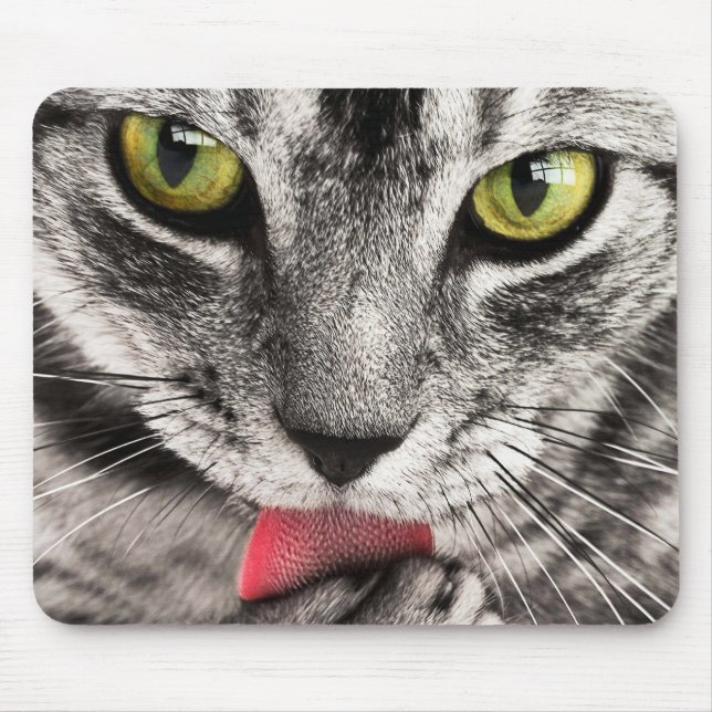 Kitty Lick Mouse Mat (Front)