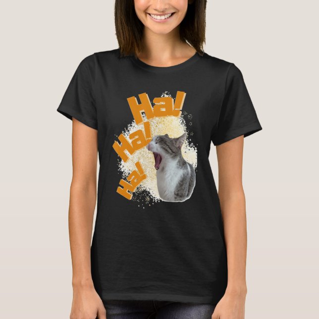 kitty lol cat T-Shirt (Front)