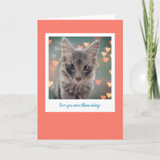 Kitty Love Greeting Card