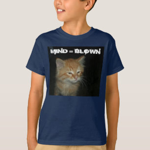 Kitty "MIND = BLOWN" Kids Basic T-Shirt