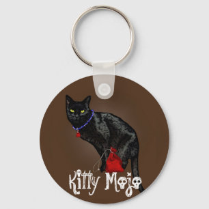 Kitty Mojo Keychain