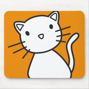 kitty mouse mat