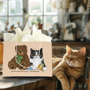 Kitty Not Pet Large Gift Bag