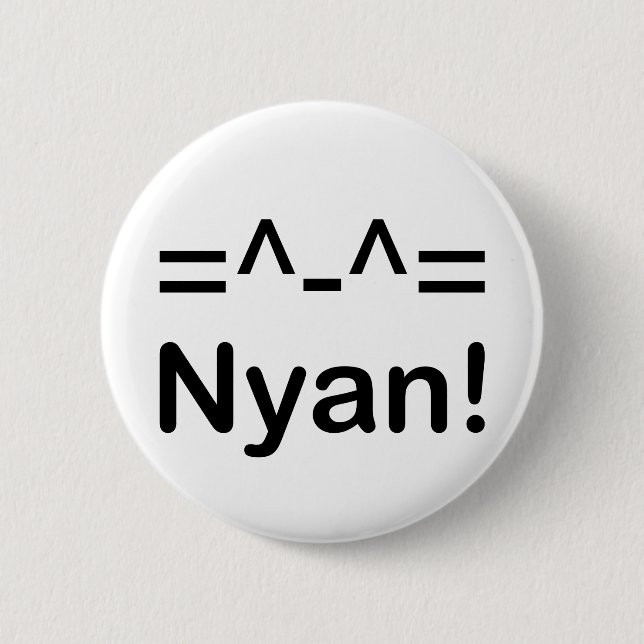 Kitty Nyan Button (Front)