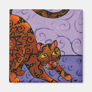 Kitty of the Rising Sun Magnet