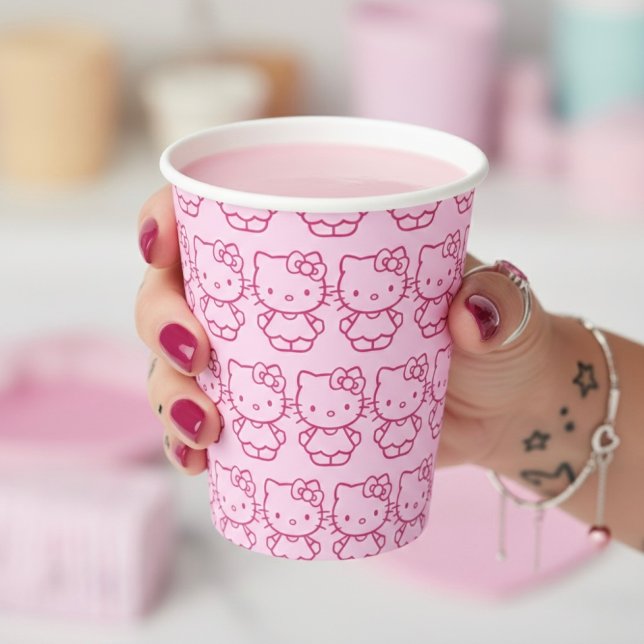 Kitty Paper Cups (Creator Uploaded)