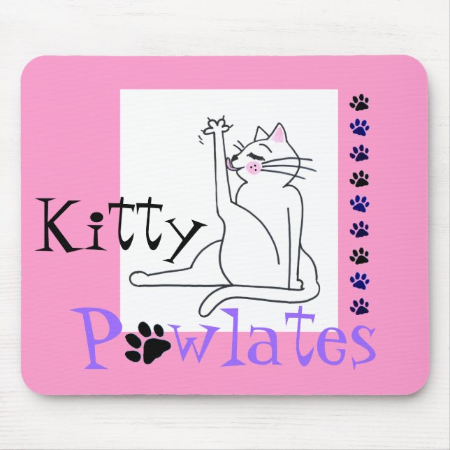 Kitty Pawlates Mouse Mat (Front)