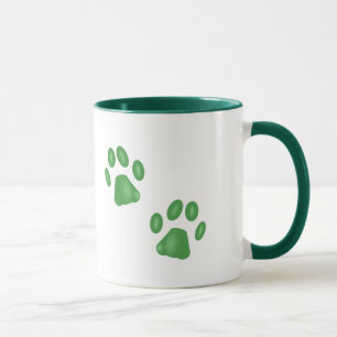 Kitty Paws Ringer Mug
