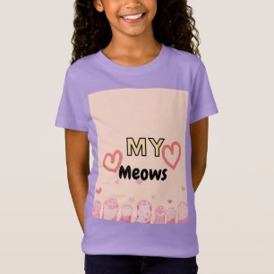 Kitty paws Tshirt 