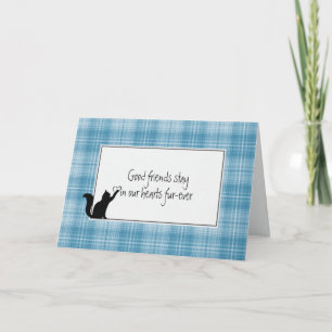 Kitty Pet Loss Sympathy  Card