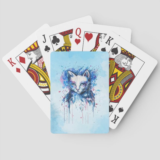 Kitty Playing Cards (Back)