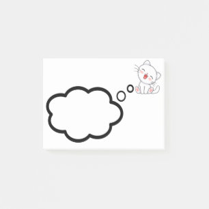 Kitty Post-it Notes