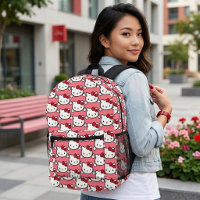 Kitty Printed Backpack