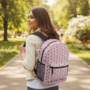 Kitty Printed Backpack