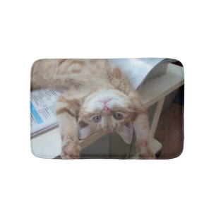 Kitty Relaxing Bath Mat