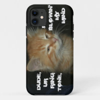Kitty "RINGTONE ITS BLOWIN' MY MIND" iPhone 5 Case