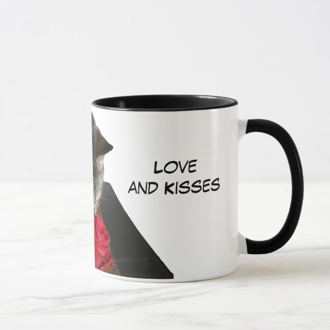 Kitty Roses  Mug (Right)